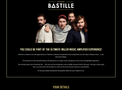 Win an Ultimate Miller Music Amplified Experience