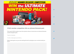 Win an ultimate Nintendo pack