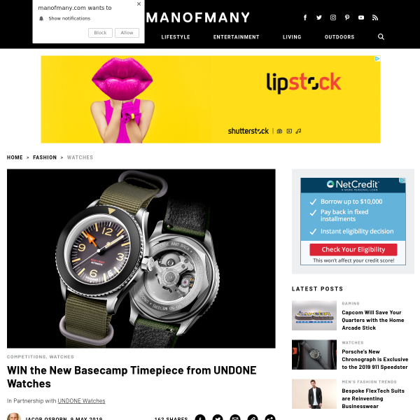 Win an Undone Watches Basecamp Watch Worth Over $400
