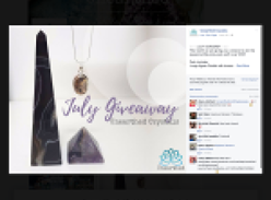 Win an 'Unearthed Crystals' prize pack valued at $100!