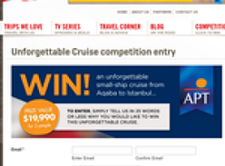 Win an unforgettable small-ship cruise from Aqaba to Istanbul!