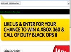 Win an XBox 360 Console & Call of Duty Black Ops II
