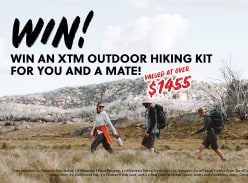 Win an XTM Outdoor Hiking Kit for You and a Mate