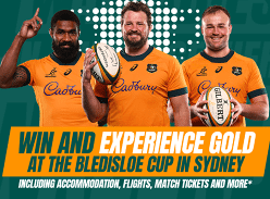 Win and Experience Gold at the Bledisloe Cup in Sydney