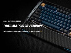 Win an Angry Miao Black Diamond 75 Mechanical Keyboard