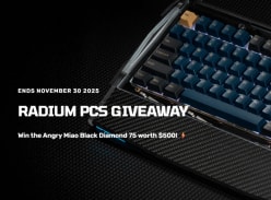 Win an Angry Miao Black Diamond 75 Mechanical Keyboard