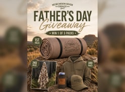 Win an Antelope Brown Stockman's Swag or Waverley Mills Camp Blanket or Merch Pack - Murchison River Swags