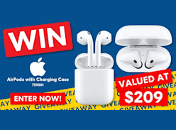 Win an Apple Airpods with Charging Case