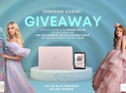 Win an Apple Macbook Neo 13" Laptop, Dress Rental & Content Creator E-Course - Summerana