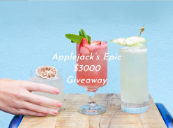 Win 1 of 6 $500 Applejack App Vouchers