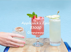 Win 1 of 6 $500 Applejack App Vouchers