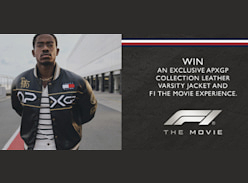 Win a Tommy Hilfiger Leather Jacket & F1 the Movie Experience
