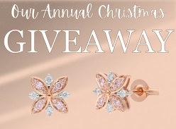 Win Argyle PINK Diamond Studs