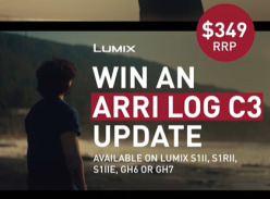 Win 1 of 10 ARRI Log C3 Profiles for your Lumix Camera