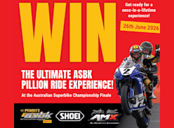 Win the Ultimate ASBK Pillion Ride Experience - AMX Superstores