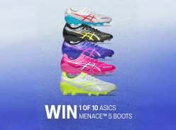 Win 1 of 10 Asics Menace&trade; 5 Boots - ASICS