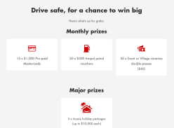 Win 1 of 5 Aussie Holidays and Other Prizes