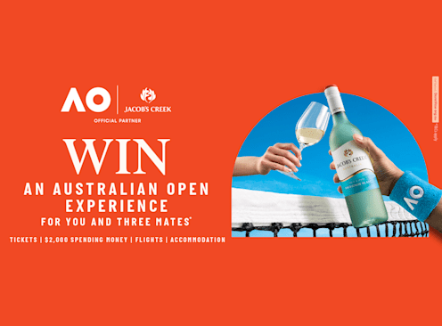 Win an Australian Open Experience for Four - Jacob's Creek