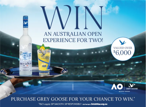 Win an Australian Open Experience for Two - Super Cellars
