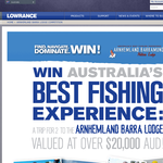 Win Australia's best fishing experience! A trip for 2 to the Arnhemland Barra Lodge valued at over $20,000! - Lowrance