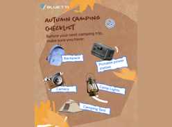 Win your Autumn Adventure Checklist - Bluetti Australia