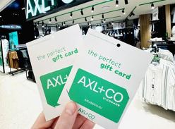 Win 1 of 2 AXL+CO Gift Cards