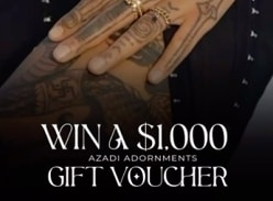 Win AZADI Gift Voucher Worth $1K