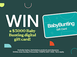 Win a $3K Baby Bunting Digital Gift Card
