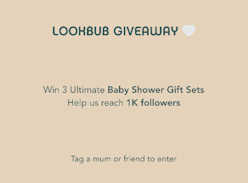 Win 1 of 3 Ultimate Baby Shower Gift Sets - Lookbub