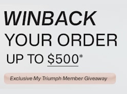 Win Back your Order at Triumph - Triumph