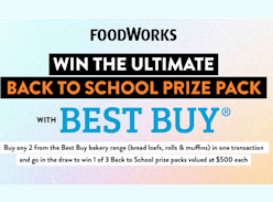 Win the Ultimate Back to School Prize Pack - FoodWorks