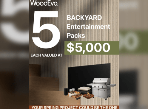 Win 1 of 5 $5K Backyard Entertainment Packs - WoodEvo