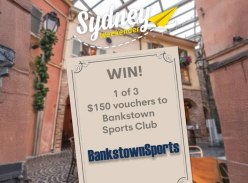 Win 1 of 3 $150 Bankstown Sports Vouchers