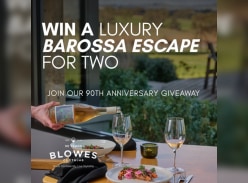Win a Barossa Escape for Two - Blowes Clothing