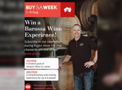 Win a Barossa Wine Experience - Schwarz Wine Company