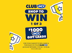 BCF - Boating, Camping, Fishing