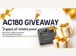 Win 1 of 3 $300 BCF Gift Cards