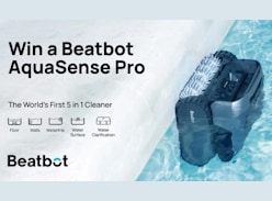 Win a Beatbot Aquasense Pro Robotic Pool Cleaner