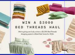 Win a $3K Bed Threads Haul - Bed Threads