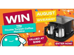 Win a Beko Double Turkish Coffee Machine