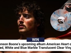 Win Benson Boone's New Album American Heart on Vinyl