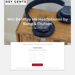 Win BeoPlay H6 Headphones by Bang & Olufsen