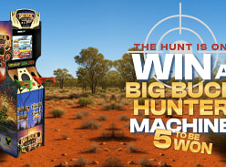 Win 1 of 5 Big Buck Hunter Machines