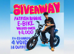 Win a $3K &lsquo;Biggie' E-Bike & an Ed Hardy Outfit - Culture Kings ANZ