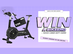 Win a $2K BIKE ERG & $500 LSKD GIFT CARD