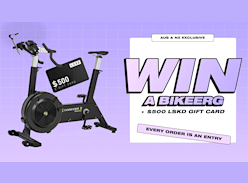 Win a $2K BIKE ERG & $500 LSKD GIFT CARD