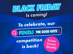 Win 1 of 12 Black Friday Prizes