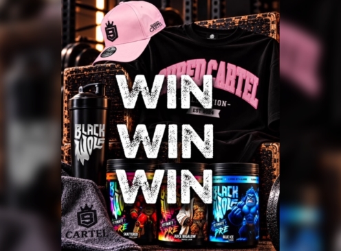 Win $500 Black Wolf Nutrition & Shred Cartel Vouchers - Black Wolf Nutrition