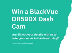 Win a Blackvue Dash Cam