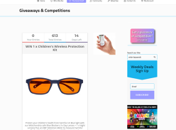 Win Blue Blockers Glasses & More
